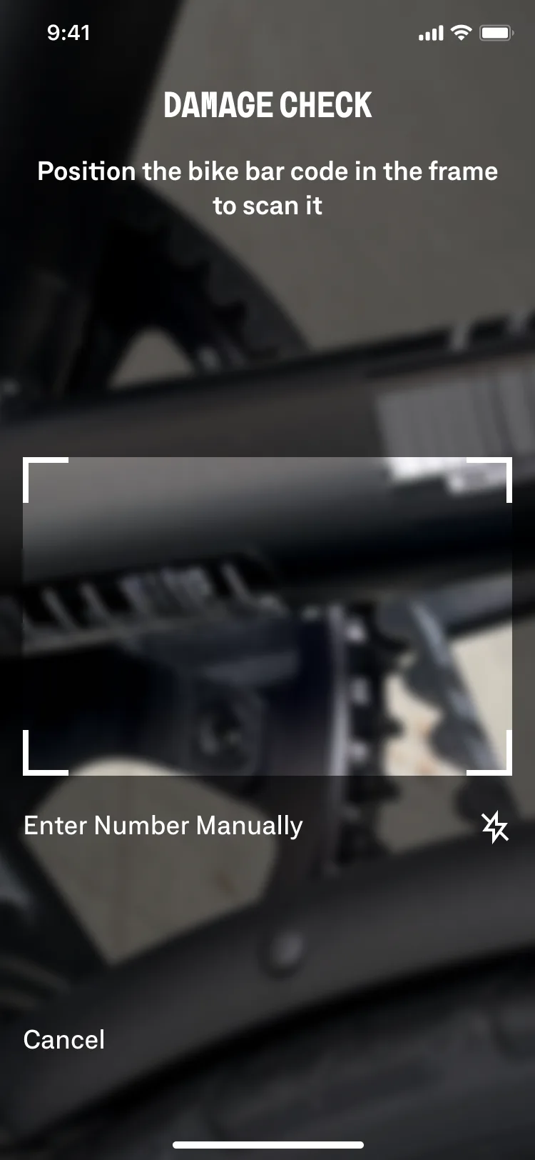 Ops app — barcode scanner
