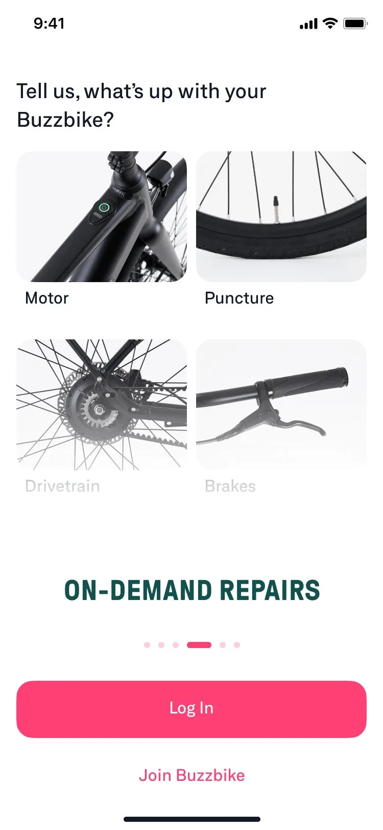 Onboarding — track stats