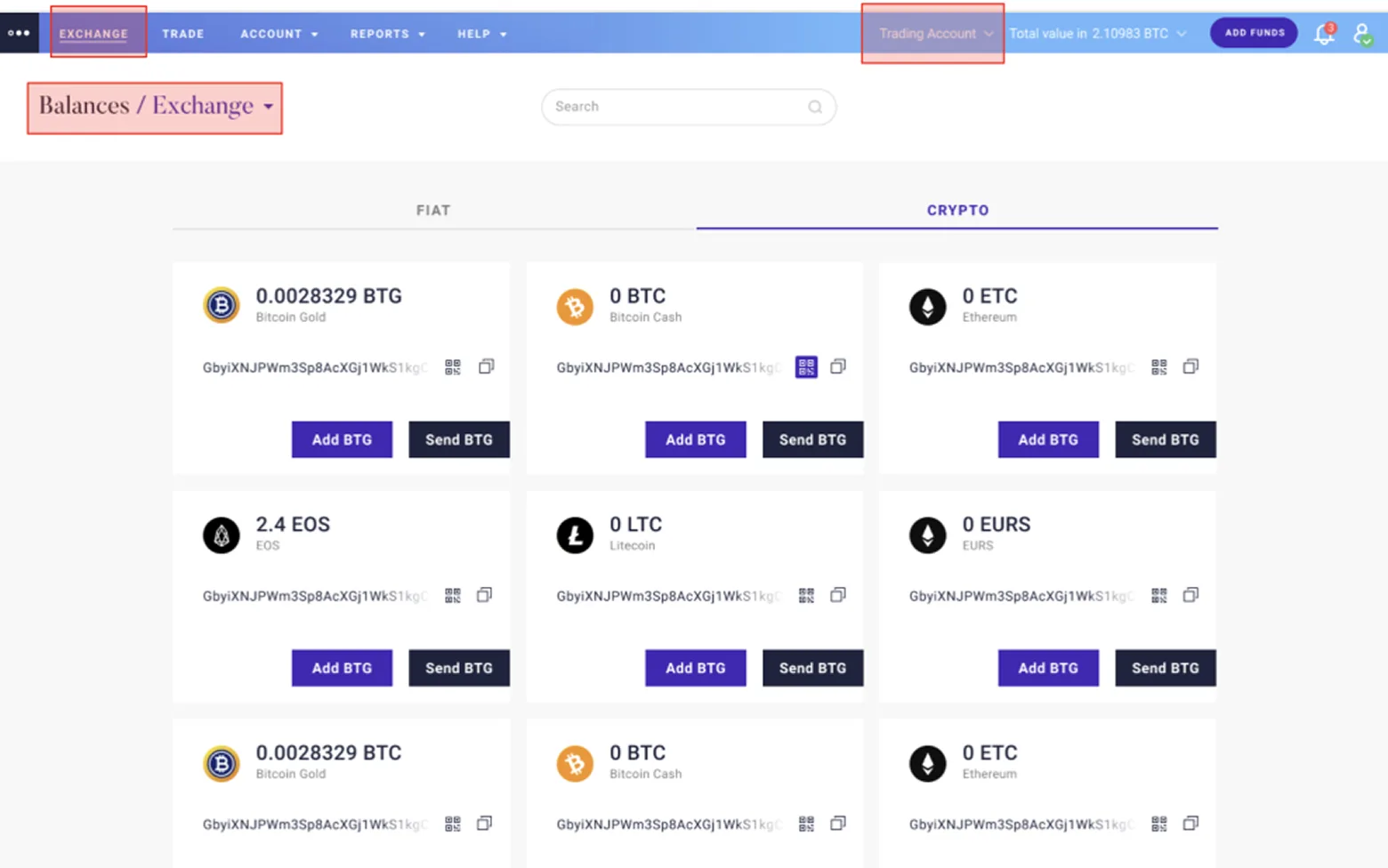 DSX deposits — before redesign