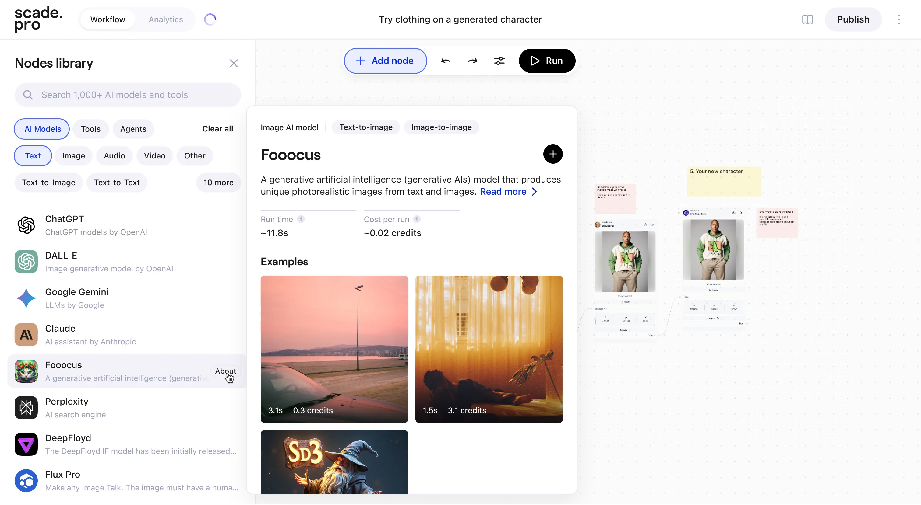 Scade canvas editor